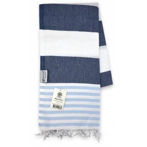 blau/weiß