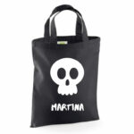 Halloween-Sackerl Totenkopf